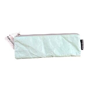 Design Ideas Folio‎ Pouch Green Pencil Case Travel Bag Organizer Recycled Paper